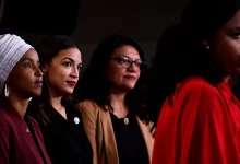 Congresswoman Pramila Jayapal, Ilhan Omar, Rashida Tlaib