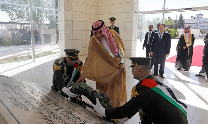 Ambassador to Palestine, Naif bin Bandar Al-Sudairy, in a file photo