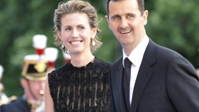 Bashar al-Assad and his wife Asma al-Assad