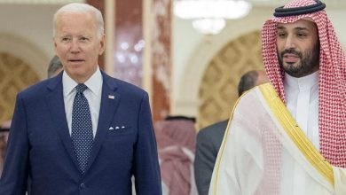 Mohammed bin Salman and Joe Biden