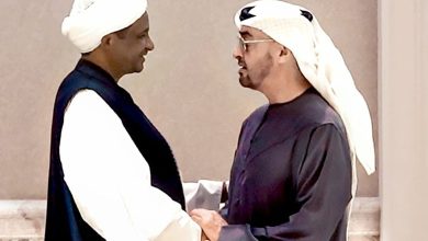 Mohammed bin Zayed and Hemedti - archive