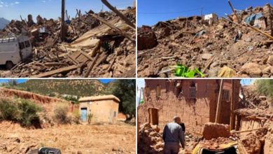 The village of Tanzirt, affected by the earthquake in Morocco