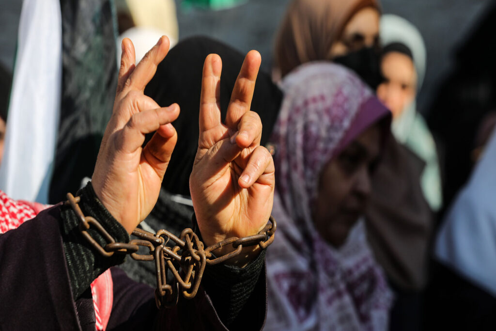 Female prisoners in Israeli jails