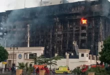 Ismailia Security Directorate Blaze