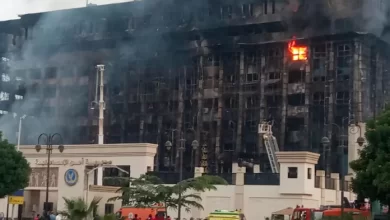 Ismailia Security Directorate Blaze