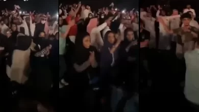 Saudis dancing during the Riyadh Season