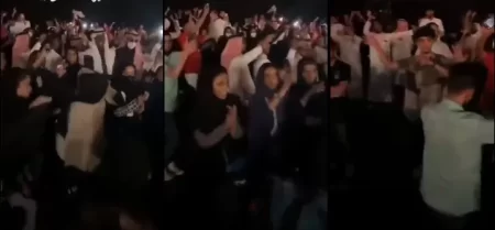 Saudis dancing during the Riyadh Season