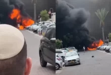 Scenes of Ashkelon Under Bombardment