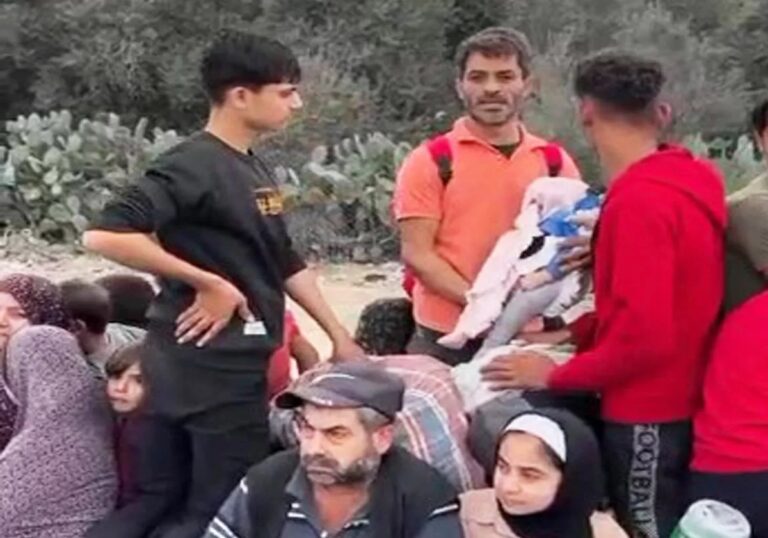 Palestinian Father Bids Farewell to His Infant Son After His Demise During Forced Displacement in Southern Gaza (Video)