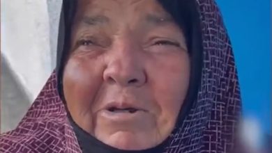 An elderly Palestinian summarizes the scene of resilience in Gaza and sends a special message to Abu Ubaida.