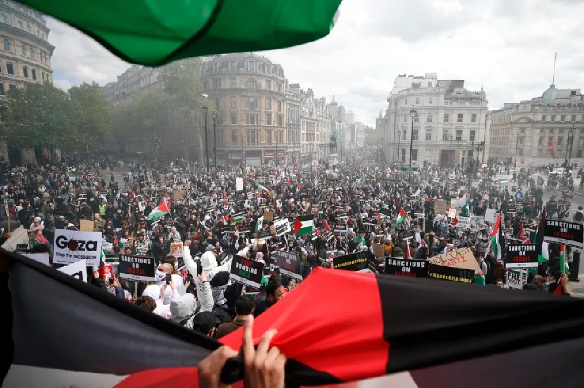 Many countries around the world are witnessing widespread protests against the Israeli war on Gaza.