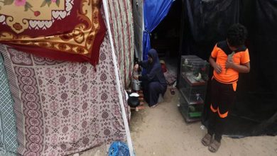 Rainwater impact in Gaza