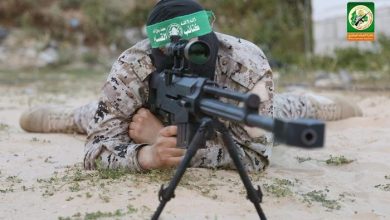 A Qassam fighter