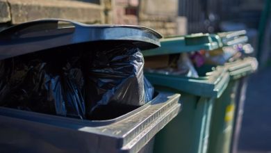 Cleaning workers found the body of an unidentified girl inside a large bag