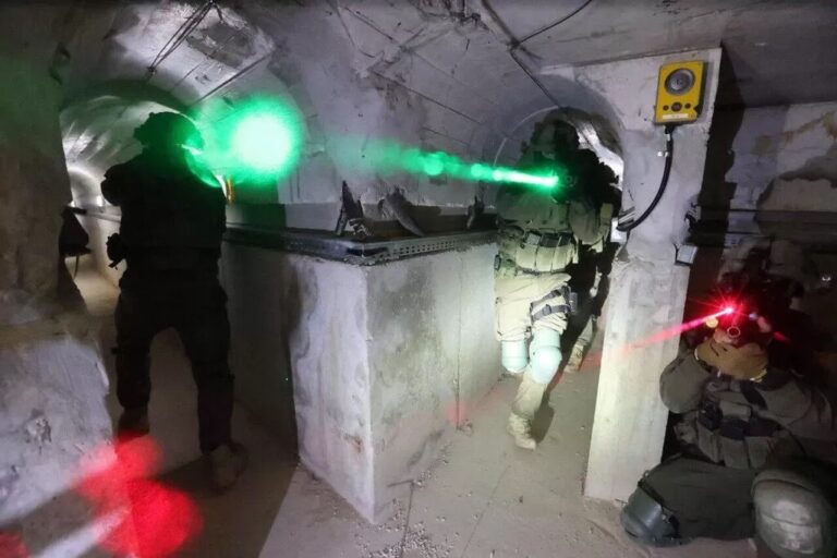 Hamas tunnels in Gaza