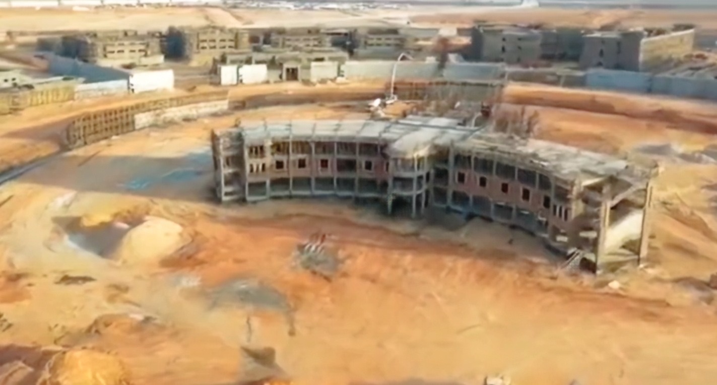 A massive prison built by Sisi in the heart of the Sinai desert