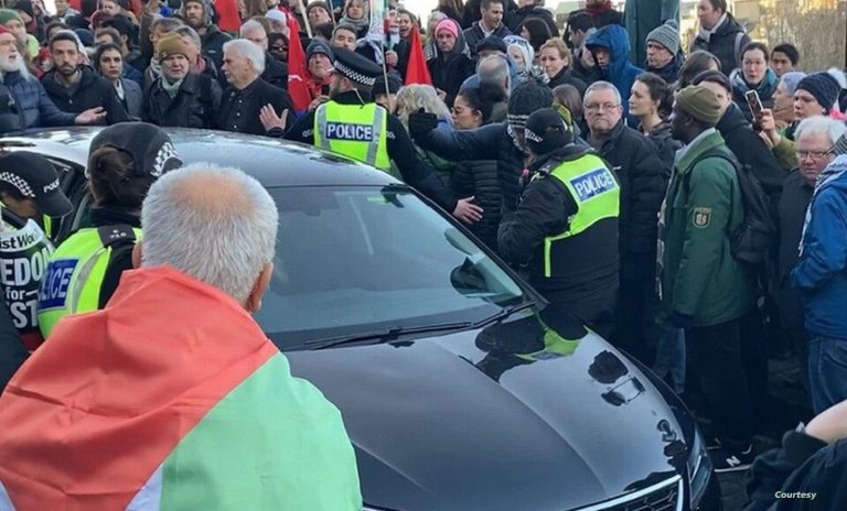 Pro-Palestinian Protests Rock Scotland: 70-Year-Old Woman Arrested After Car Incident