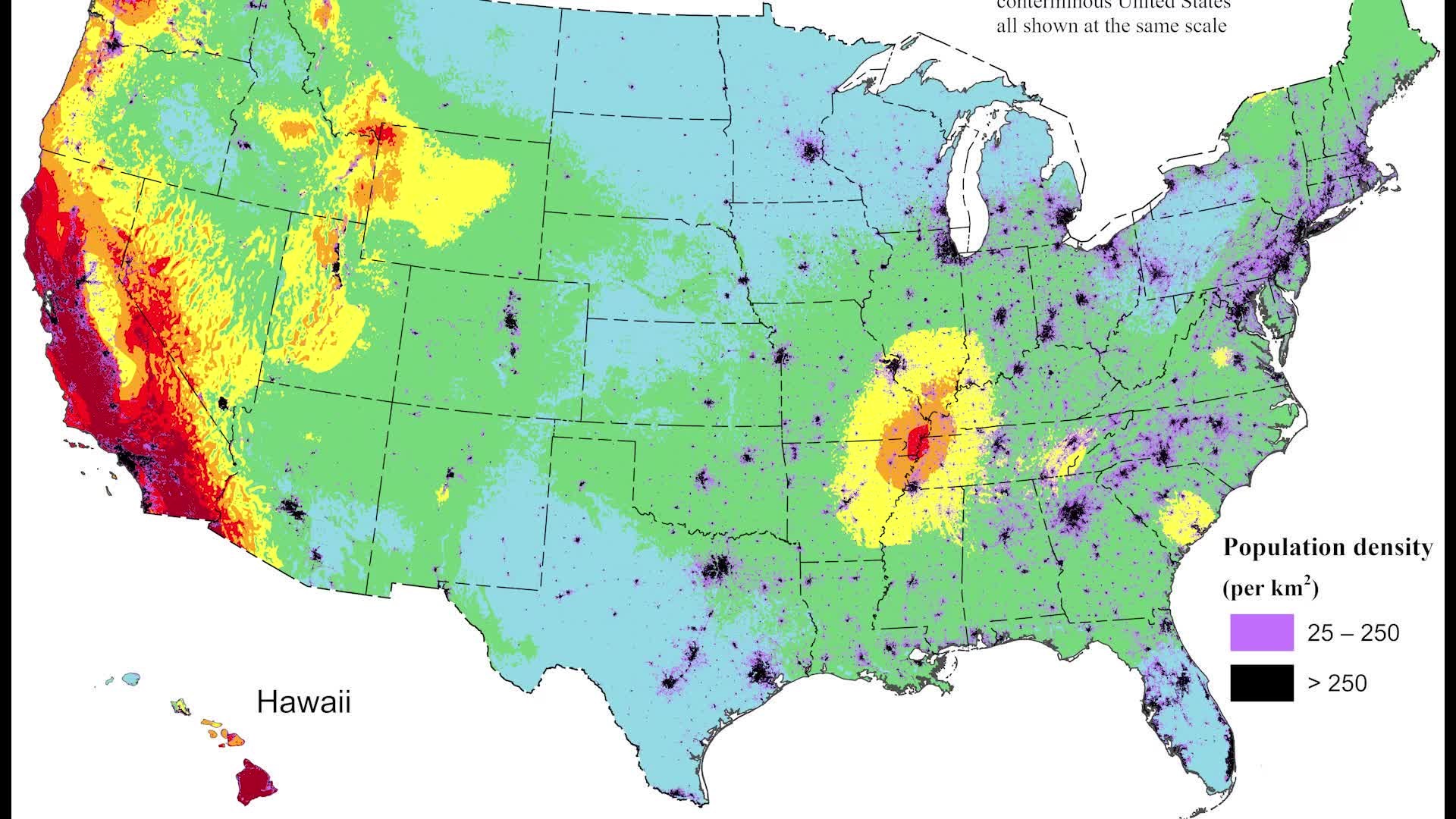 US Earthquake Risk Map Unveils Alarming Threat to Major Cities - Watan