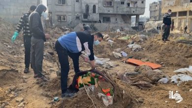 the Tuffah neighborhood cemetery