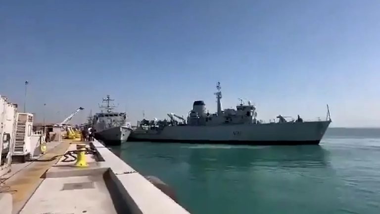 British Navy Ship Collision in Bahrain: Investigation Unveils Impact and Naval Response