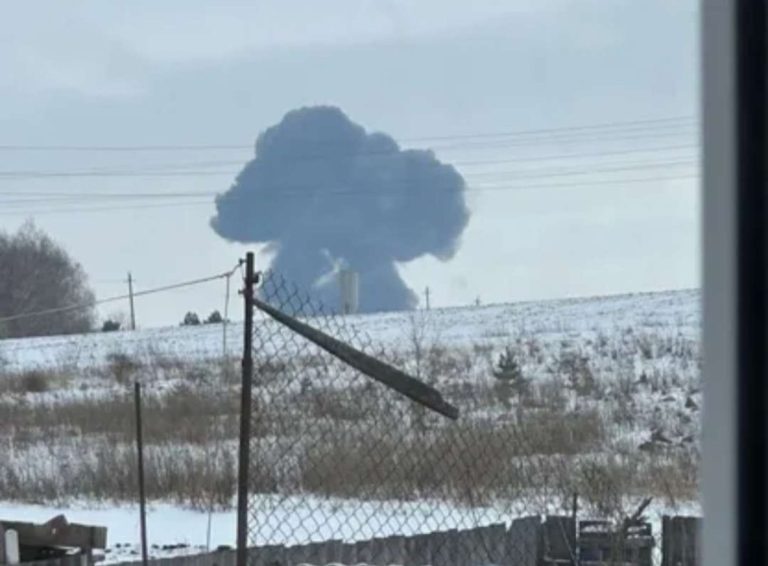 Tragedy Strikes as Russian Military Plane Crashes with Ukrainian Prisoners: Accusations and Investigations Unfold