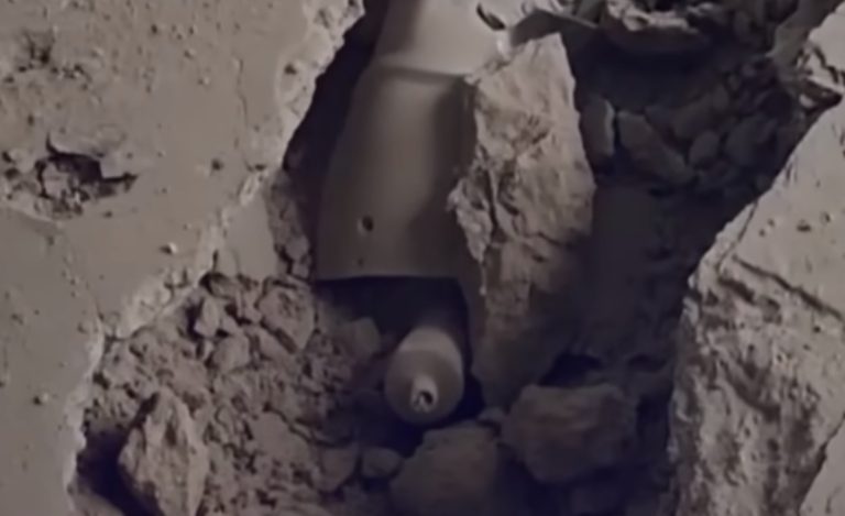 Unexploded Intrusion: Dramatic Footage of Israeli Missile Penetrating Gaza Building