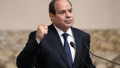 Egyptian President Abdel Fattah el-Sisi.