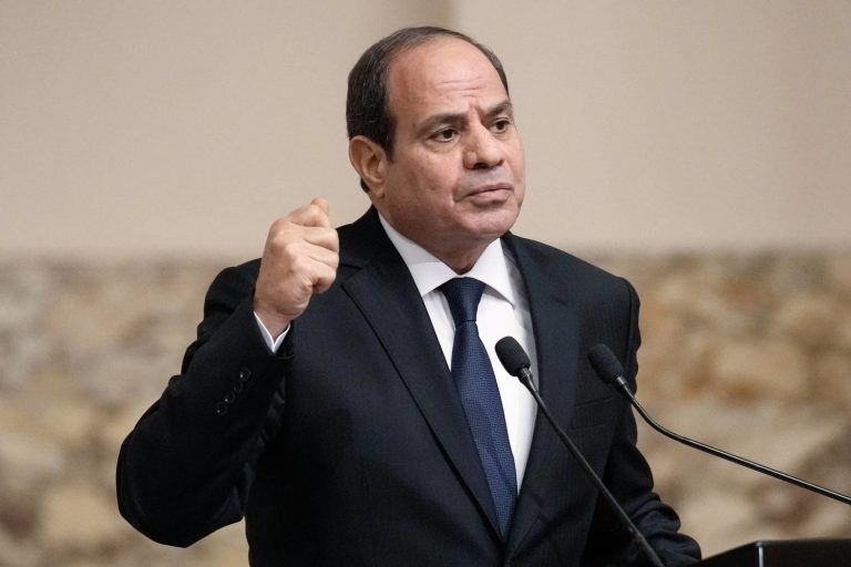 Egyptian President Abdel Fattah el-Sisi.