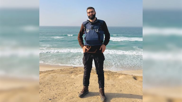 Motaz Azaiza’s Brave Departure: A Palestinian Journalist’s Journey Amidst Gaza’s Turmoil