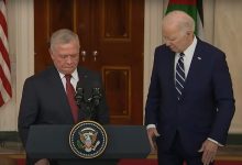 Biden During Meeting with King Abdullah II: