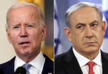 Netanyahu and U.S. President Joe Biden