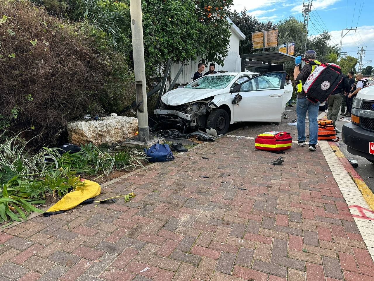 The prisoner Ahmed Zeidat from Bani Na'im in Hebron carried out the run-over operation in 'Rannana'