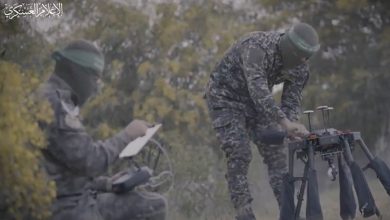 Al-Qassam broadcasts new scenes of helicopters used in the Battle of Al-Aqsa flood