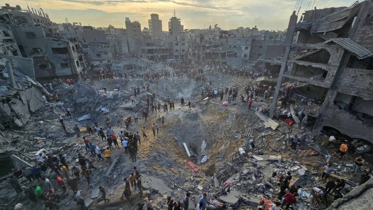 the aggression on Gaza