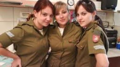 Israeli Female Soldiers in Gaza War