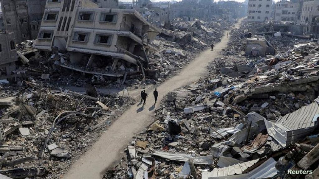 Despite the ceasefire, deadly explosives and massive destruction continue to endanger civilians