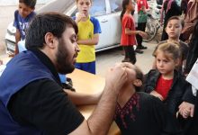 Gaza children immunization