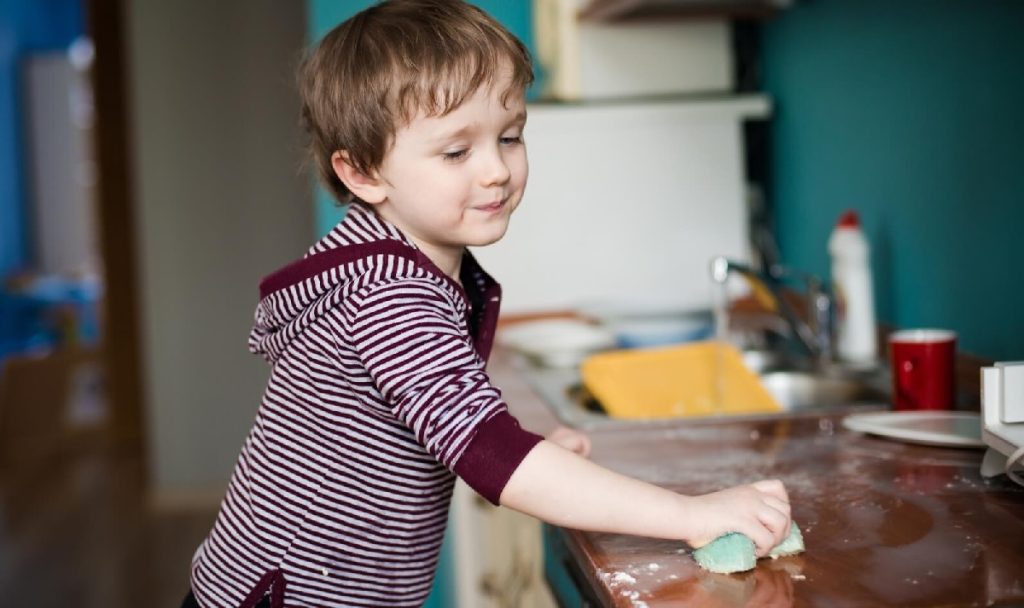 The Positive Impact of Household Chores on Children's Happiness