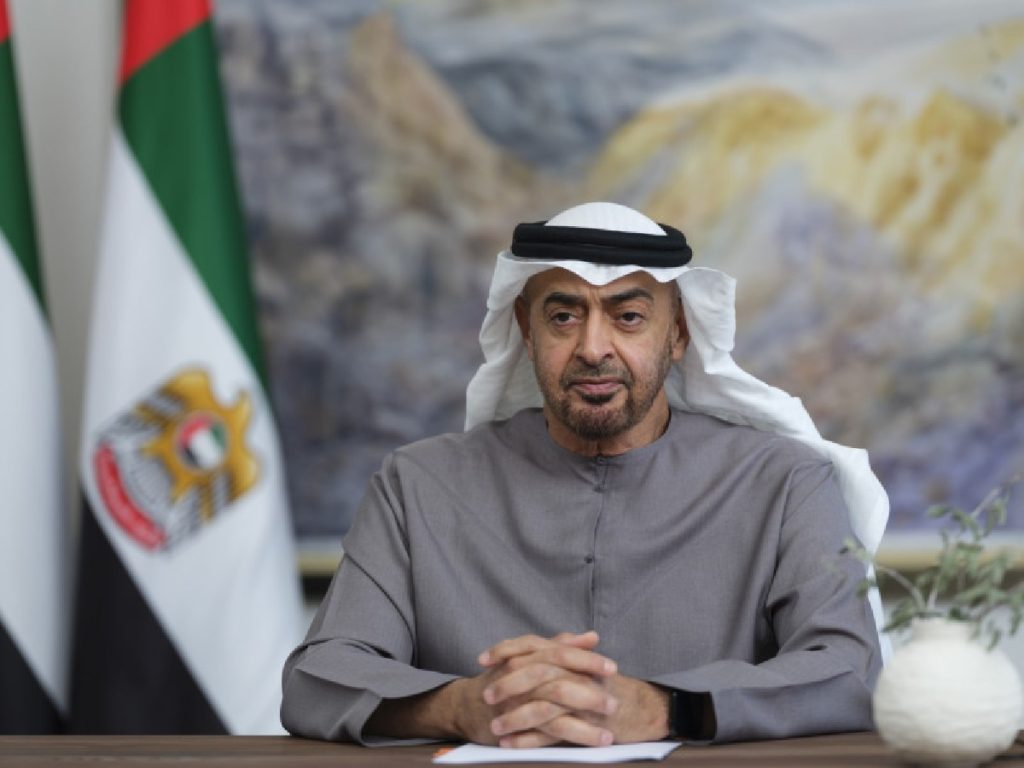 Emirati President Mohammed bin Zayed