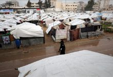 Thousands of displaced families in Gaza