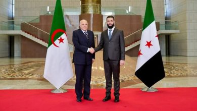 Algeria Syria relations