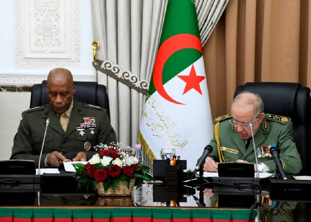 Algeria and the U.S. are strengthening military ties through high-level meetings