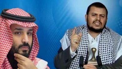 عبد الملك الحوثي ومحمد بن سلمان watanserb.com