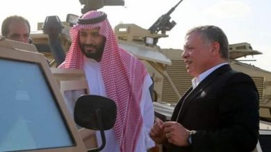 عبد الله الثاني ومحمد بن سلمان watanserb.com