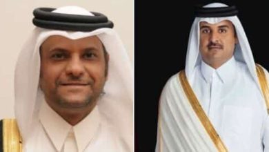 الشيخ تميم بن حمد وسعود بن عبدالرحمن watanserb.com