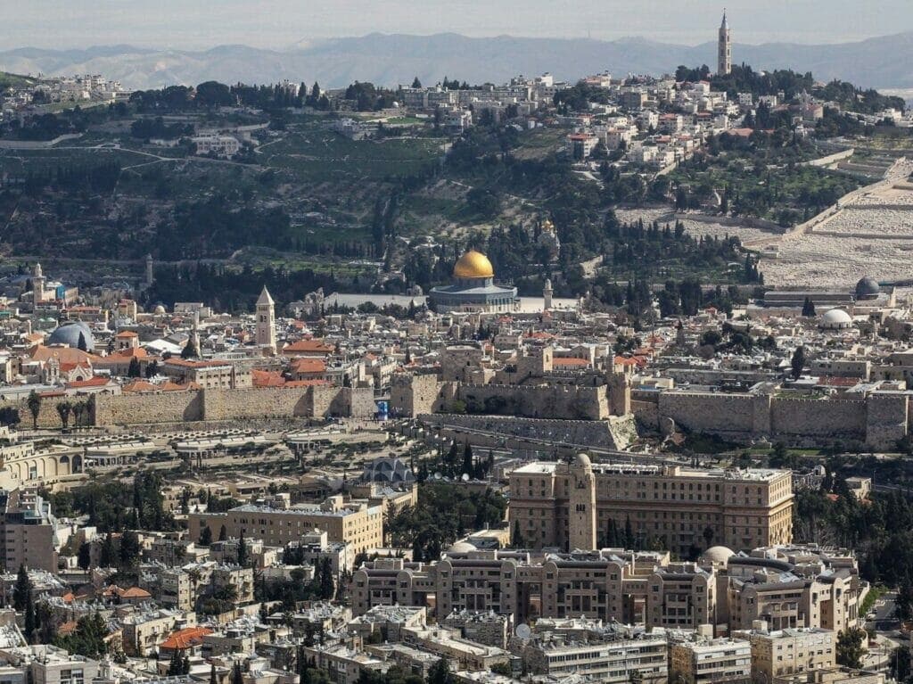 مدينة القدس-بومبيو نتنياهو الزياني watanserb.com