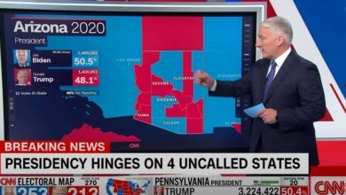 موقع اباحي على شاشة قناة cnn خلال استعراض نتائج الإنتحابات الأمريكي CNN الإنتخابات الأمريكية watanserb.com
