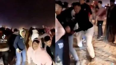 حفل رقص نظمه شبان كويتيون في منطقة عامة بمناسبة رأس السنة watanserb.com