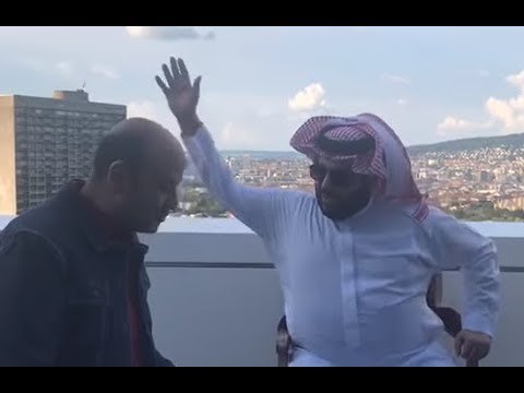 خالد الفراج يقلد تركي ال الشيخ