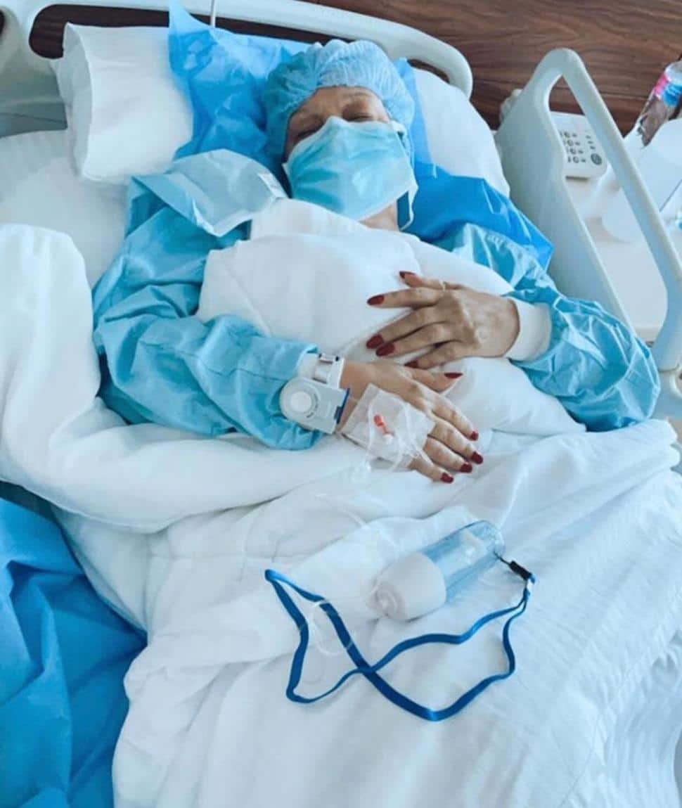 فيفي عبده بعد العملية
